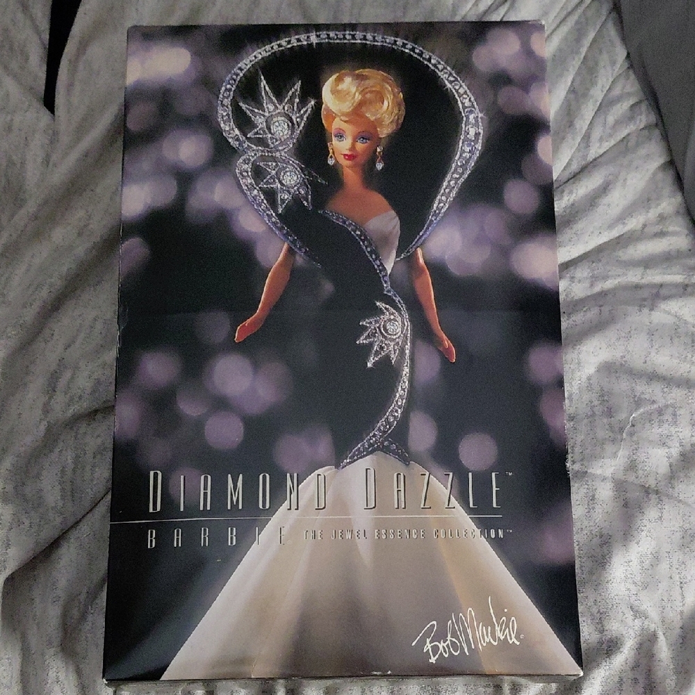 Barbie in Elegant Black and White Gown